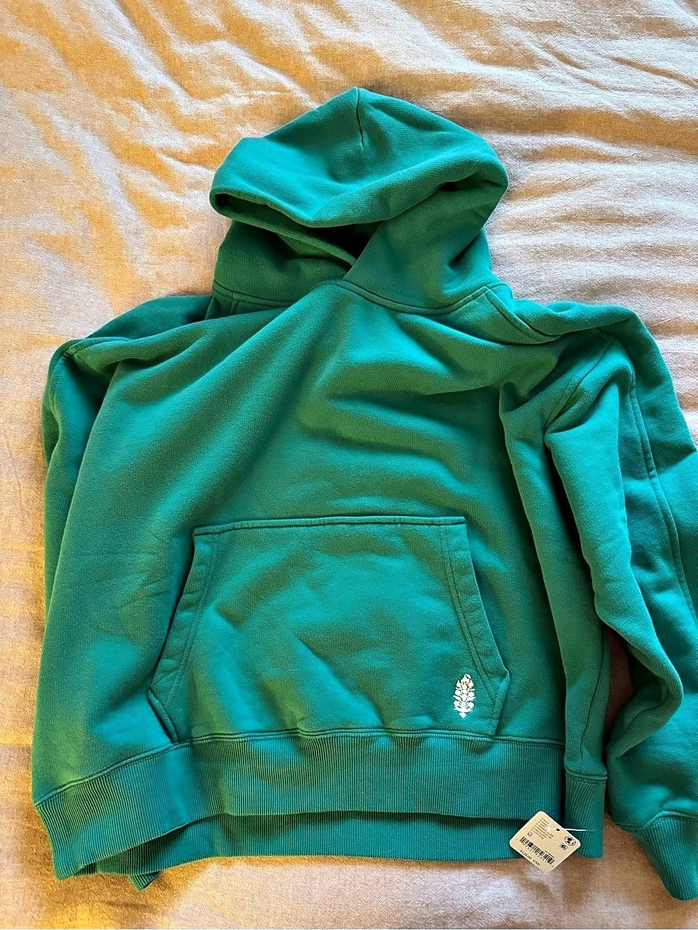 Free People FP movement cotton heavyweight hoodie size M NWT
